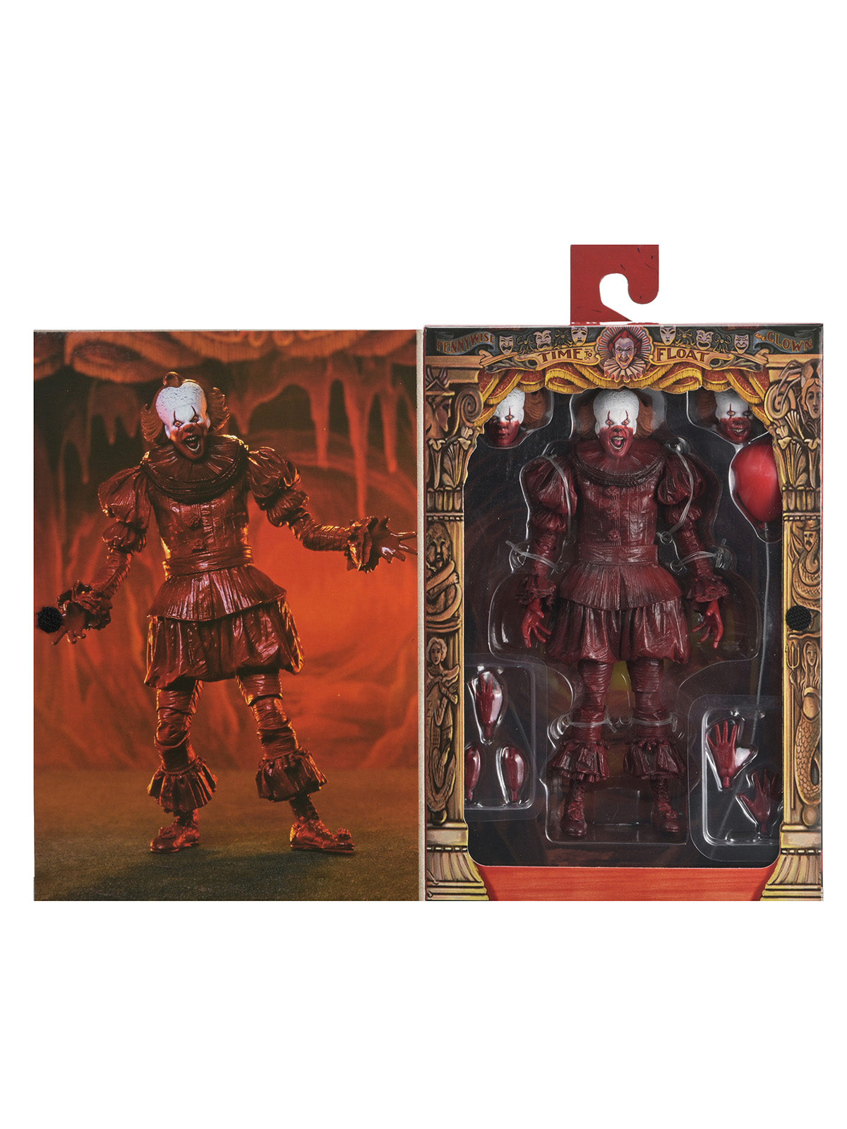 BUY NOW - WELCOME TO DERRY ULTIMATE BLOOD PENNYWISE – 7″ SCALE ACTION FIGURE | NECAONLINE.COM.AU
