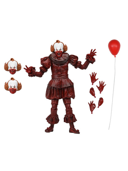 BUY NOW - WELCOME TO DERRY ULTIMATE BLOOD PENNYWISE – 7″ SCALE ACTION FIGURE | NECAONLINE.COM.AU