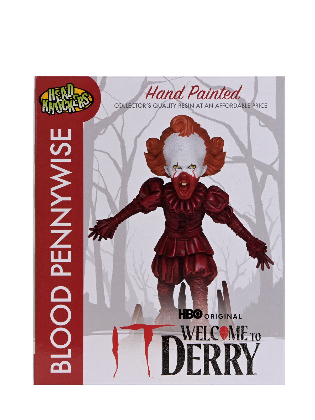BUY NOW - WELCOME TO DERRY BLOOD PENNYWISE – HEAD KNOCKER | NECAONLINE.COM.AU