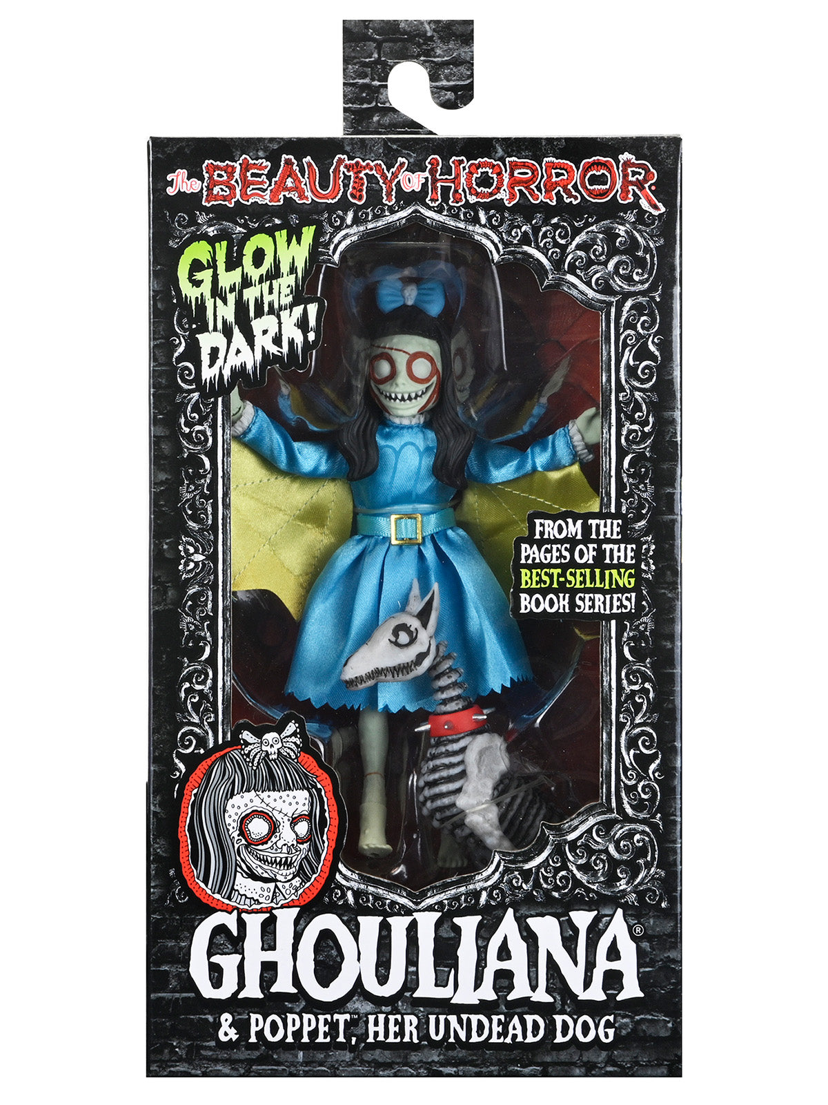 BUY NOW - GHOULIANA THE BEAUTY OF HORROR 8″ CLOTHED ACTION FIGURE | NECAONLINE.COM.AU