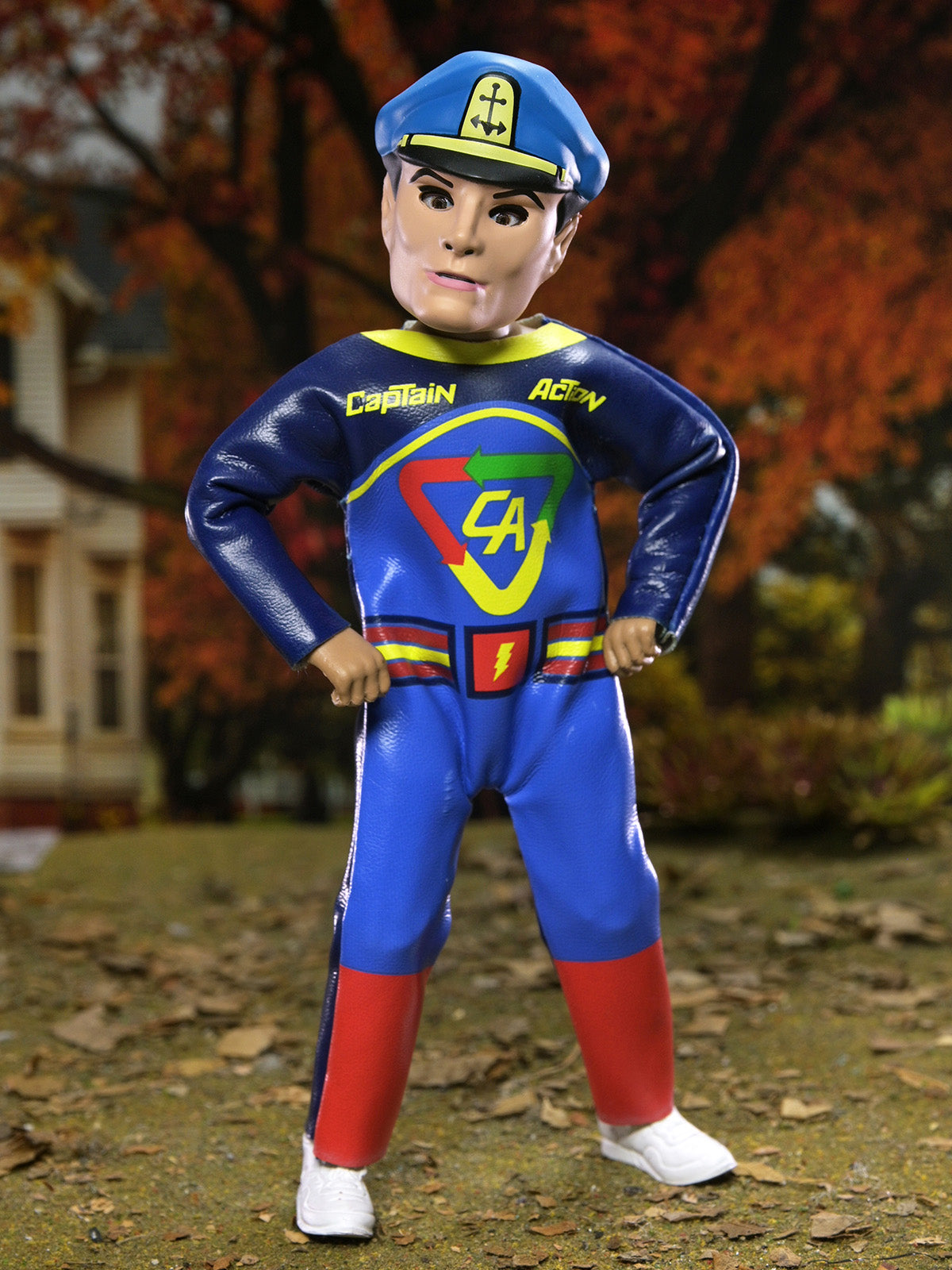 BUY NOW - BEN COOPER X CAPTAIN ACTION – CAPTAIN ACTION 6″ CLOTHED COSTUME FIGURE | NECAONLINE.COMM.AU