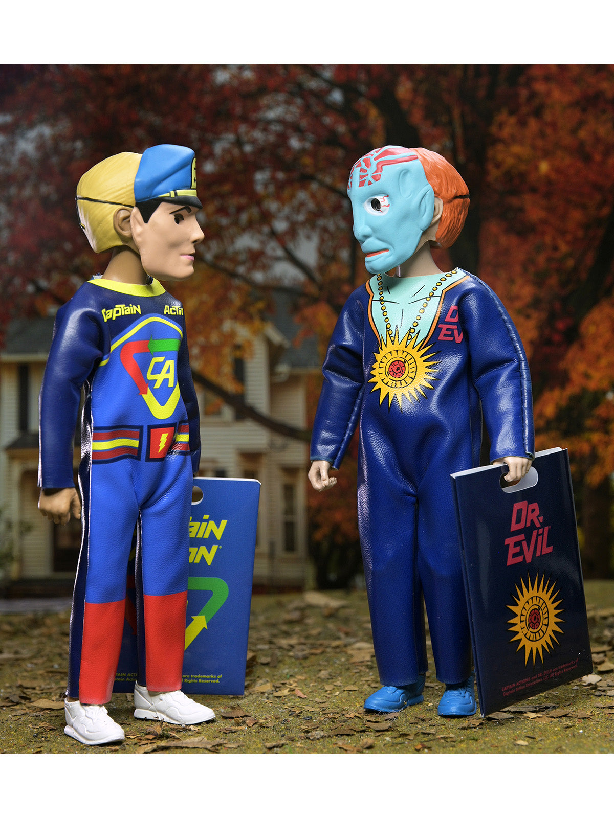 BUY NOW - BEN COOPER X CAPTAIN ACTION – DR EVIL 6″ CLOTHED COSTUME FIGURE | NECAONLINE.COM.AU