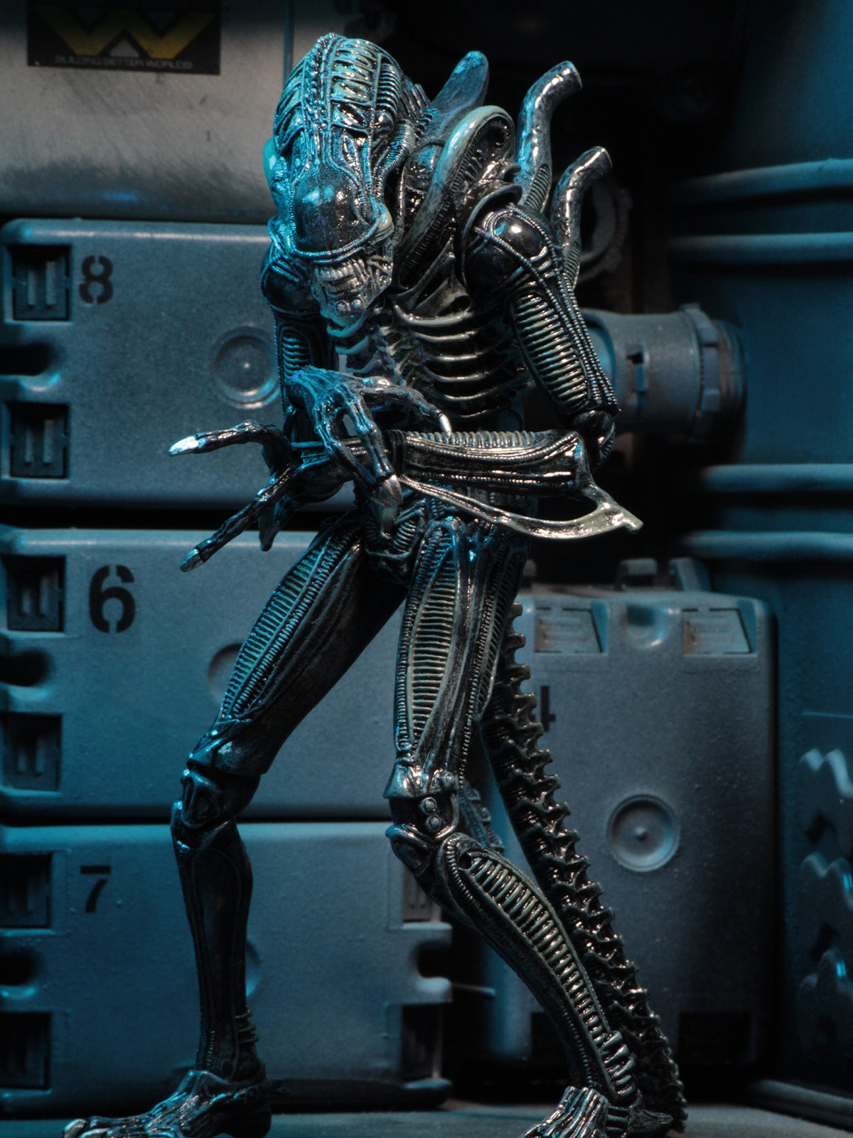 BUY NOW - ALIENS ULTIMATE ALIENS WARRIOR (1986) BLUE – 7″ SCALE ACTION FIGURE | NECAONLINE.COM.AU