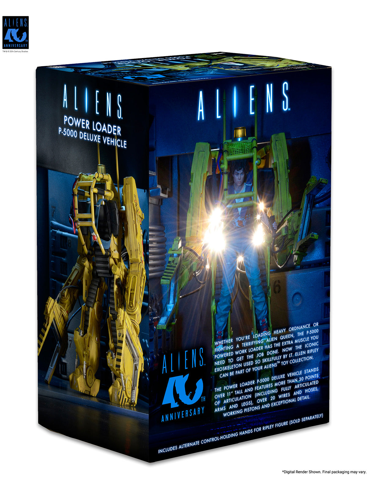 BUY NOW - ALIENS 40TH ANNIVERSARY POWER LOADER (P-5000) DELUXE VEHICLE | NECAONLINE.COM.AU