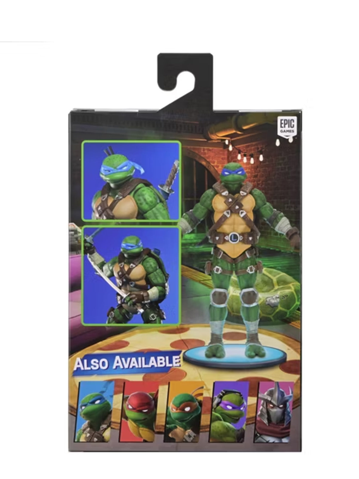 BUY NOW - FORTNITE X TMNT - LEONARDO 7" SCALE ACTION FIGURE | NECAONLINE.COM.AU