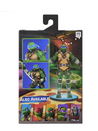 BUY NOW - FORTNITE X TMNT - LEONARDO 7" SCALE ACTION FIGURE | NECAONLINE.COM.AU