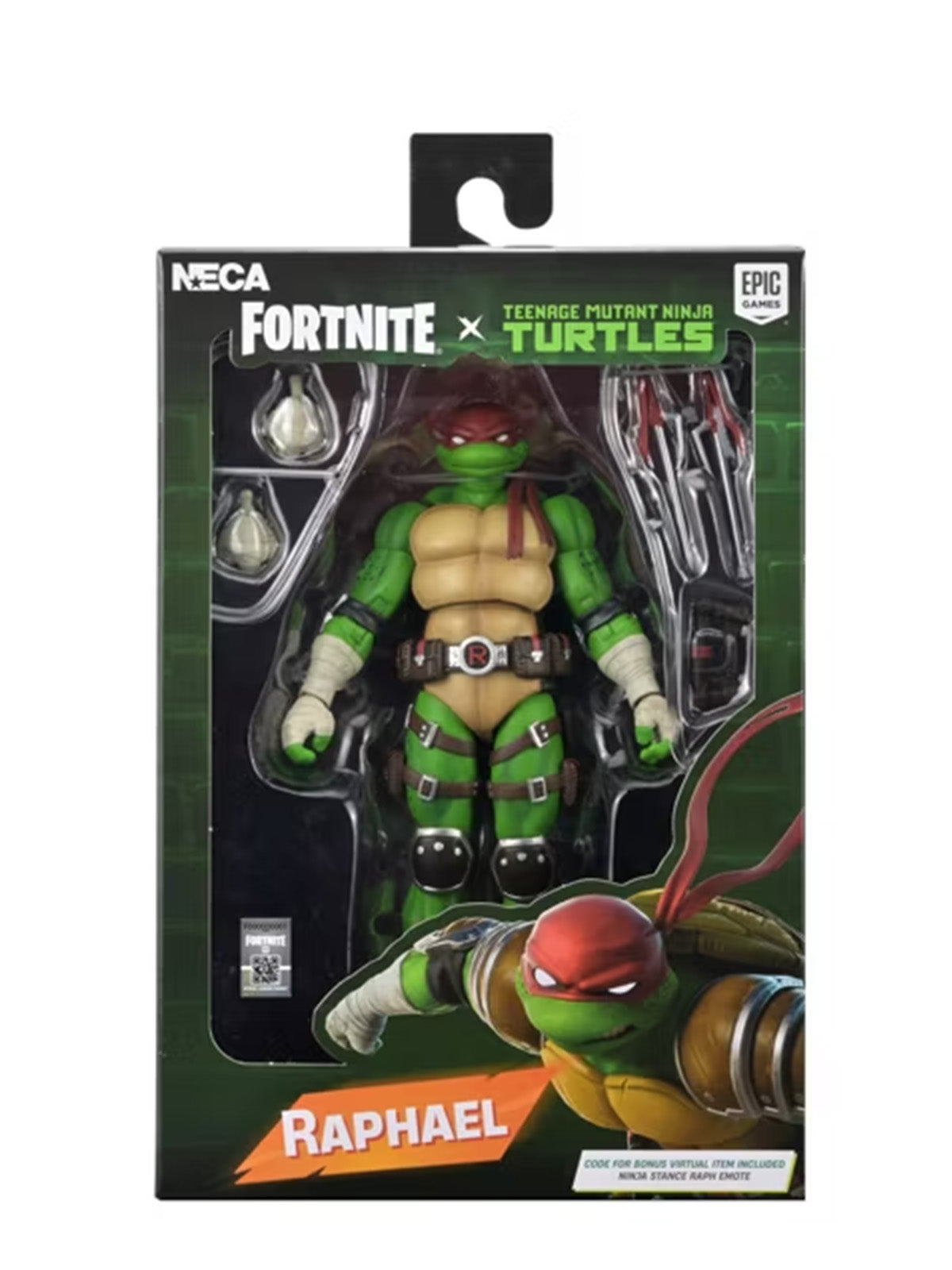 BUY NOW - FORTNITE X TMNT -  RAPHAEL 7" SCALE ACTION FIGURE | NECAONLINE.COM.AU