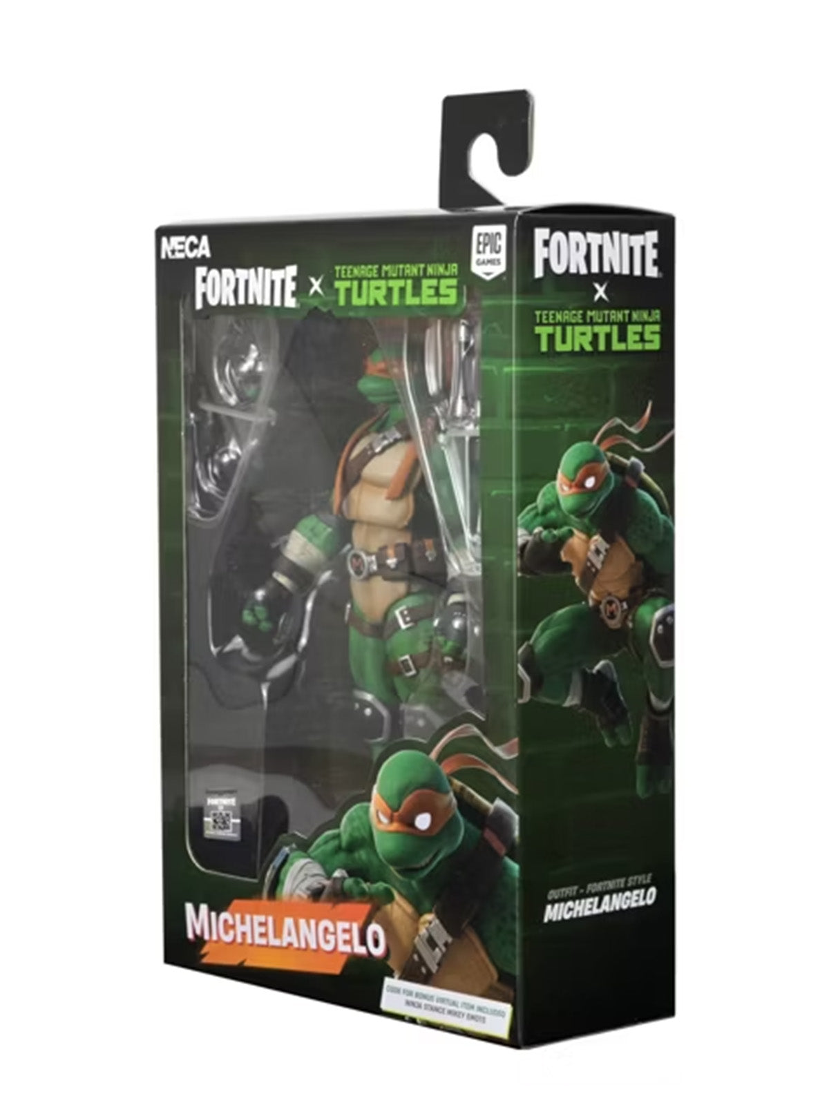 BUY NOW - FORTNITE X TMNT -  MICHELANGELO 7" SCALE ACTION FIGURE | NECAONLINE.COM.AU