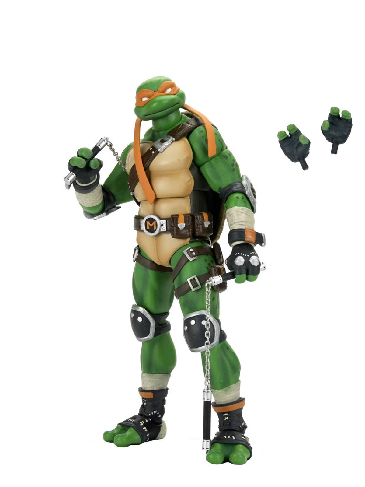 BUY NOW - FORTNITE X TMNT -  MICHELANGELO 7" SCALE ACTION FIGURE | NECAONLINE.COM.AU