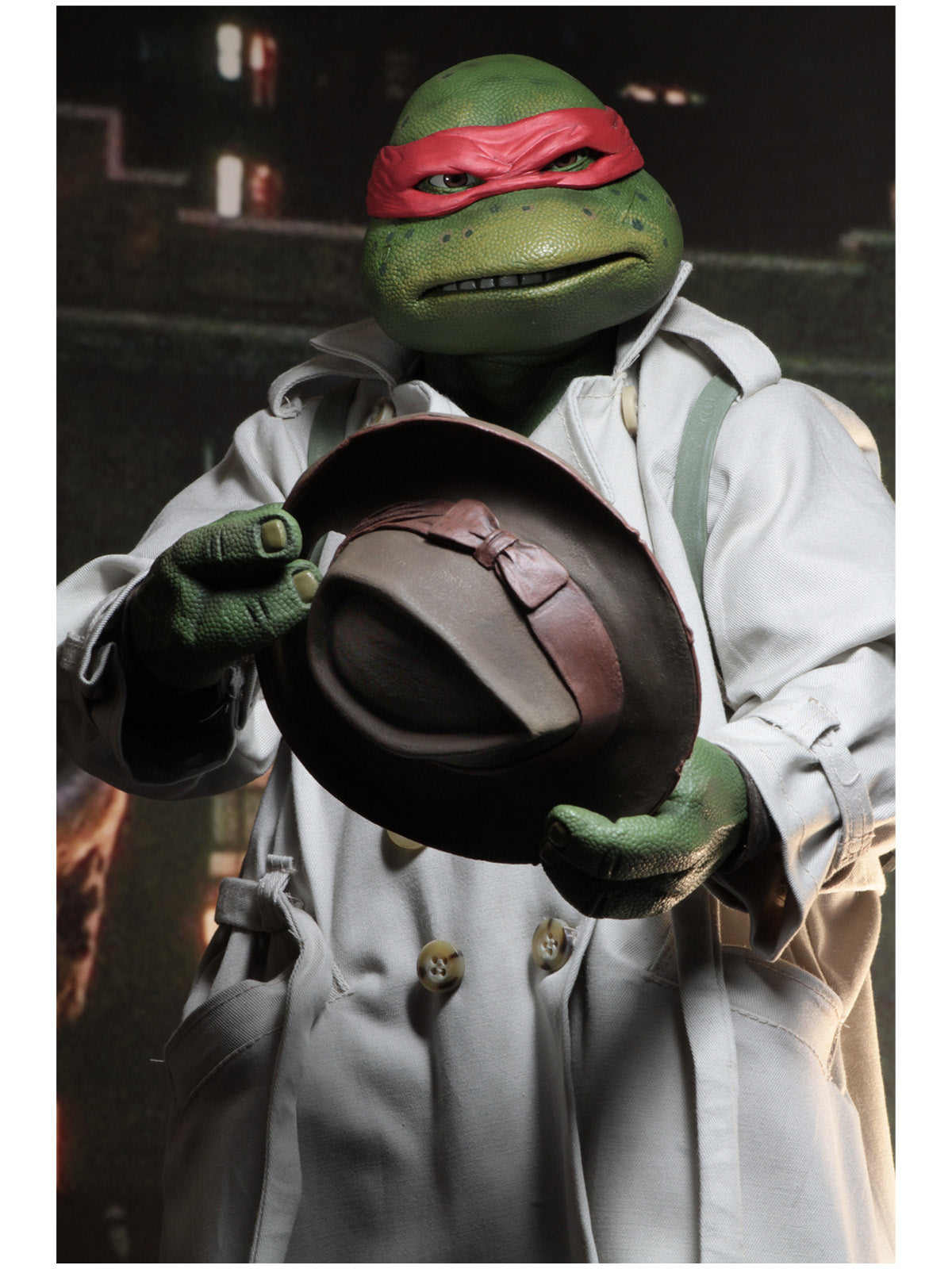 1990 Movie Raphael TMNT (1990 MOVIE) RAPHAEL DISGUISE – 1/4 SCALE ACTION FIGURE – NECA Online