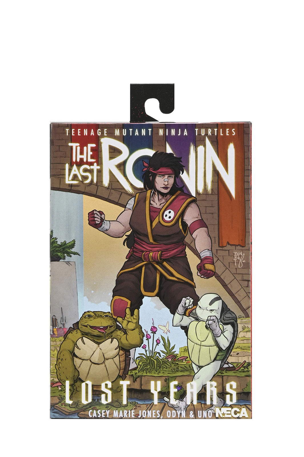 TMNT THE LAST RONIN - THE LOST YEARS CASEY MARIE W/ BABY ODYN &amp; UNO - 7&quot; SCALE ACTION FIGURE