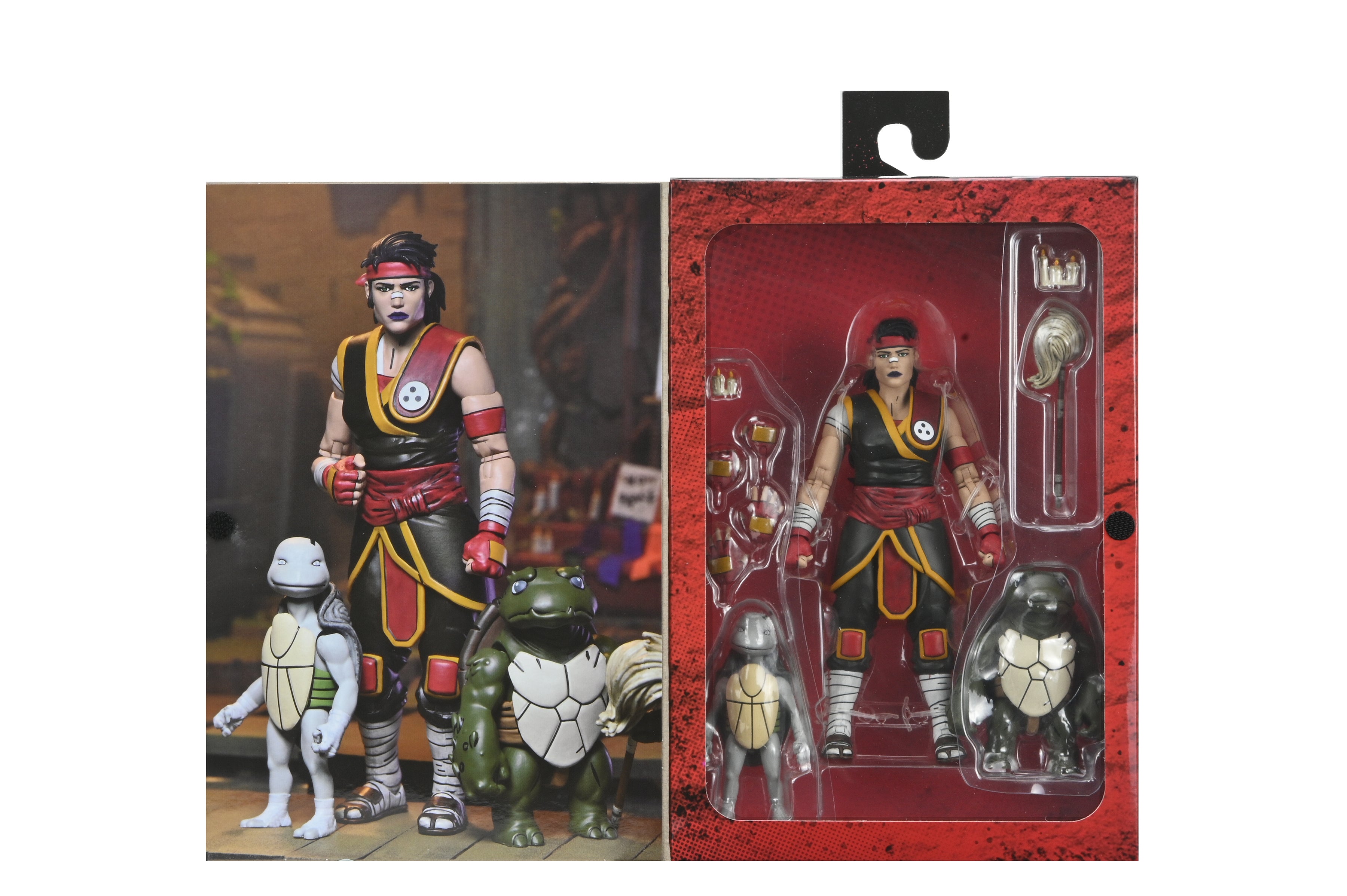 TMNT THE LAST RONIN - THE LOST YEARS CASEY MARIE W/ BABY ODYN &amp; UNO - 7&quot; SCALE ACTION FIGURE