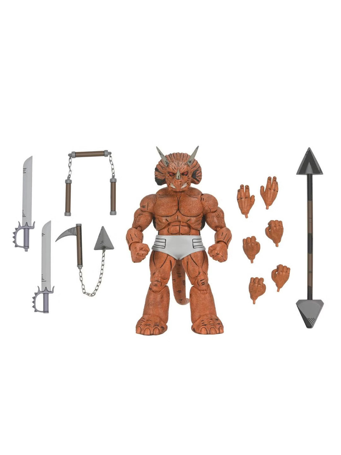 TMNT (MIRAGE COMICS) TRICERATON GLADIATOR - 7" SCALE ACTION FIGURE