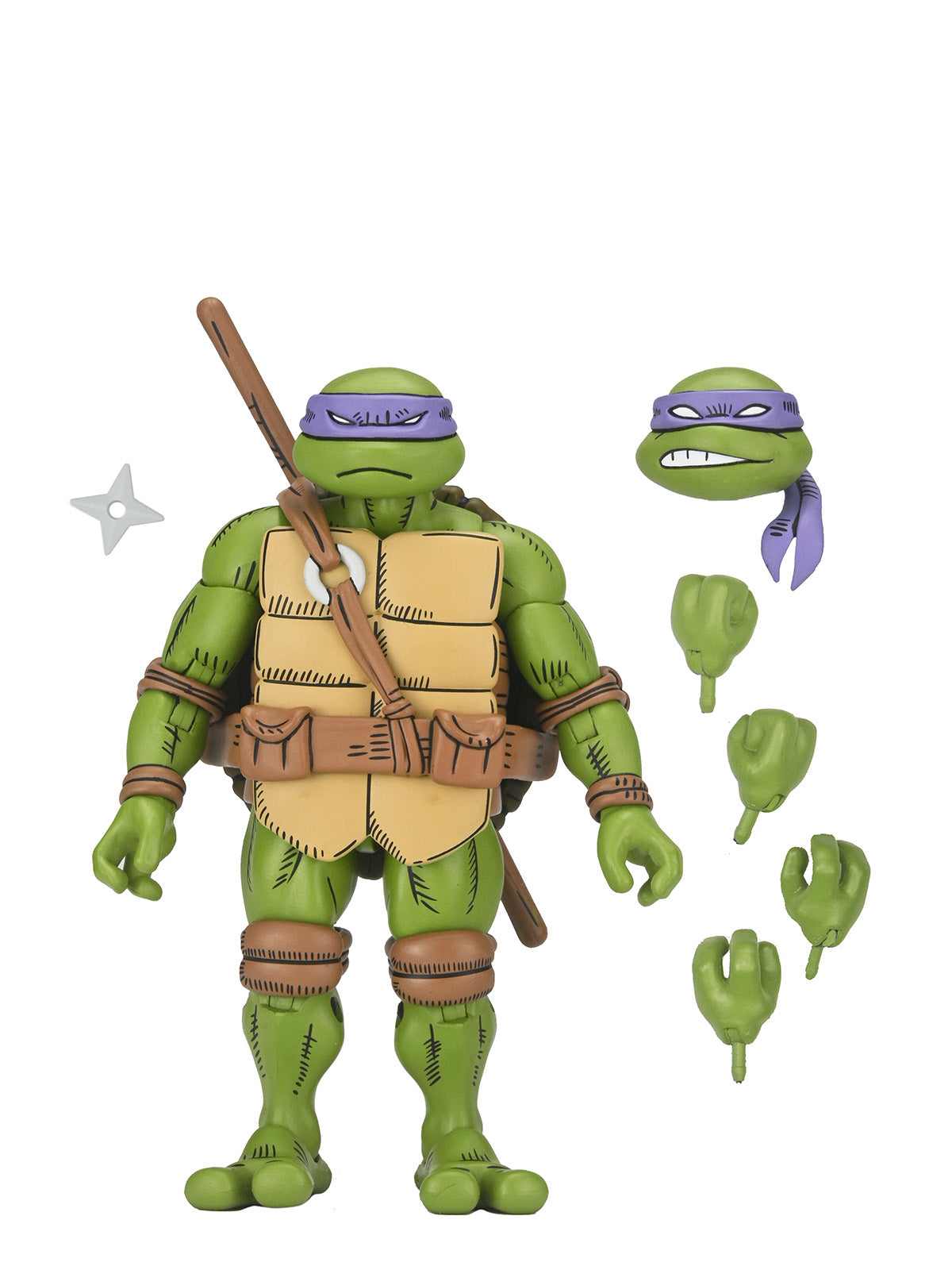 BUY NOW - TMNT X USAGI YOJIMBO – ULTIMATE DONATELLO 7″ SCALE ACTION FIGURE | NECAONLINE.COM.AU
