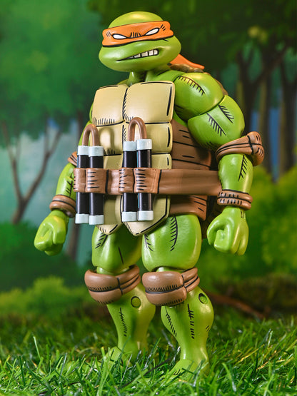 BUY NOW - TMNT X USAGI YOJIMBO – ULTIMATE MICHELANGELO 7″ SCALE ACTION FIGURE | NECAONLINE.COM.AU