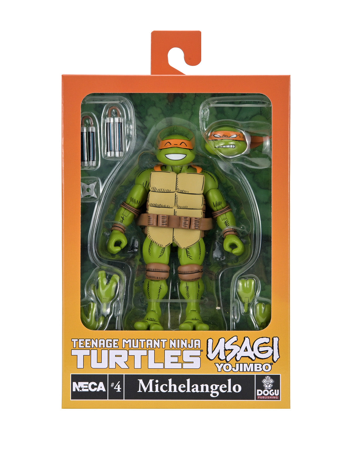 BUY NOW - TMNT X USAGI YOJIMBO – ULTIMATE MICHELANGELO 7″ SCALE ACTION FIGURE | NECAONLINE.COM.AU