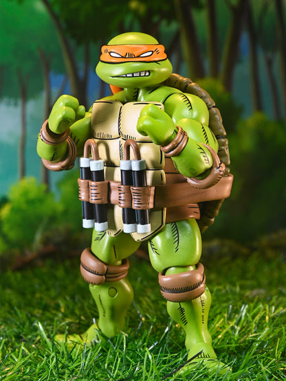 BUY NOW - TMNT X USAGI YOJIMBO – ULTIMATE MICHELANGELO 7″ SCALE ACTION FIGURE | NECAONLINE.COM.AU