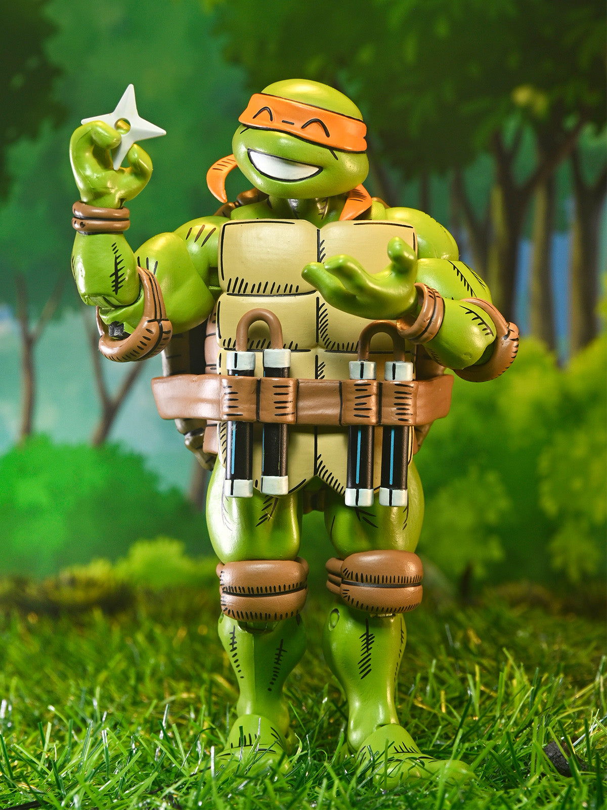 BUY NOW - TMNT X USAGI YOJIMBO – ULTIMATE MICHELANGELO 7″ SCALE ACTION FIGURE | NECAONLINE.COM.AU