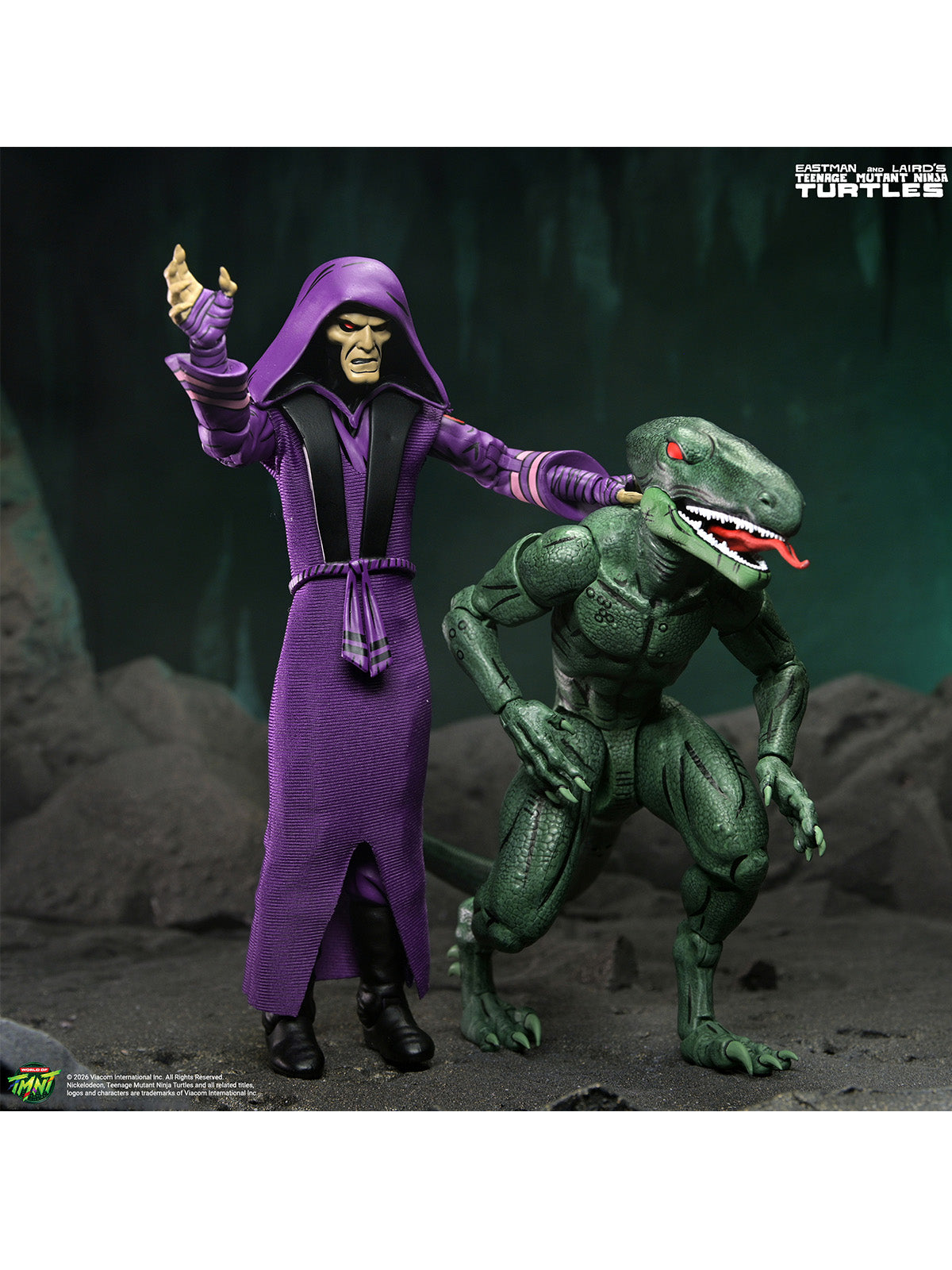 BUY NOW - TMNT DAIMYO ORKAI &amp; RAPTOR (MIRAGE COMICS) - 7" SCALE ACTION FIGURES 2 PACK | NECAONLINE.COM.AU