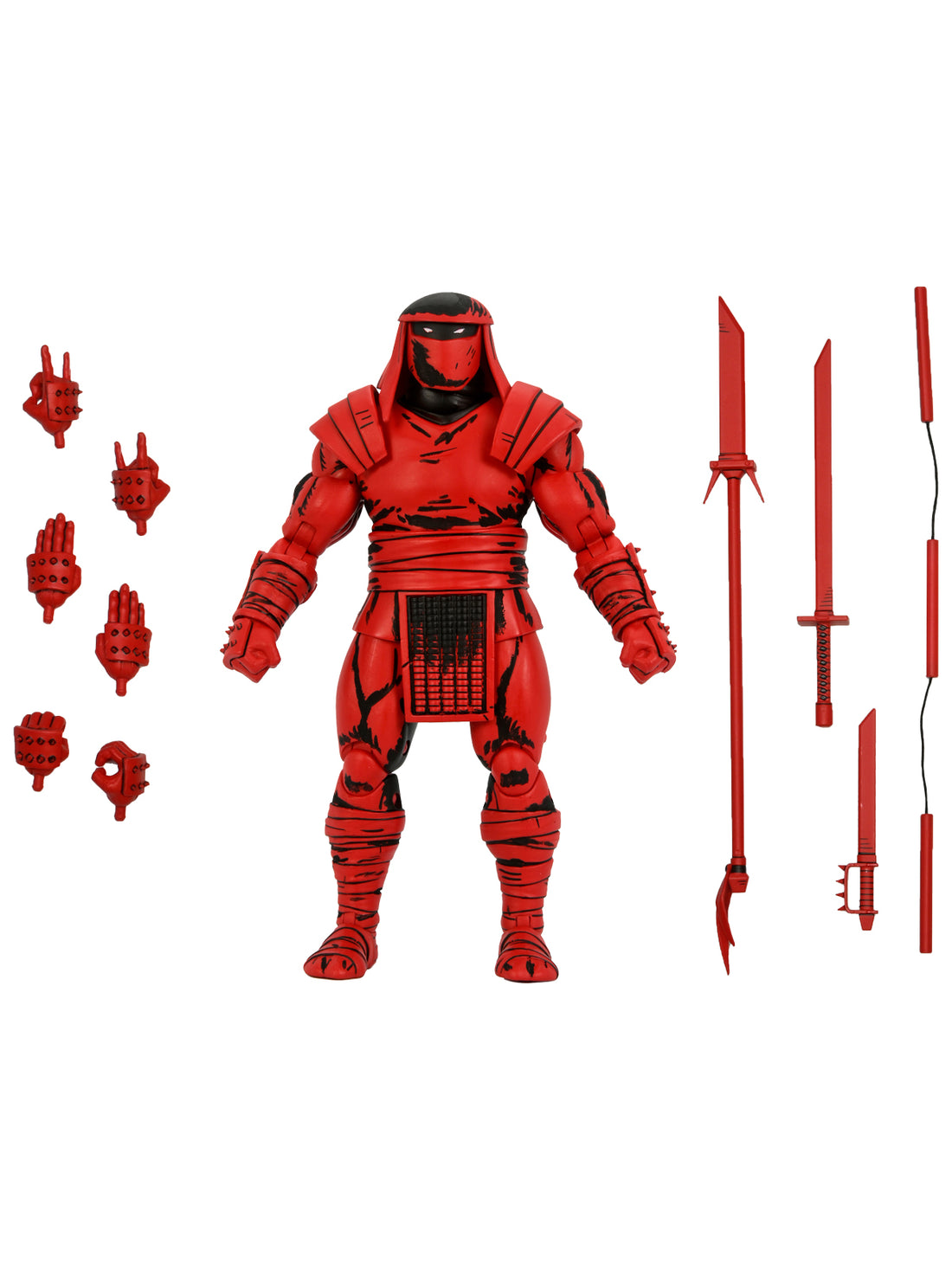 BUY NOW - TMNT RED AND BLACK FOOT ENFORCER (MIRAGE COMICS) 7″ SCALE ACTION FIGURE | NECAONLINE.COM.AU