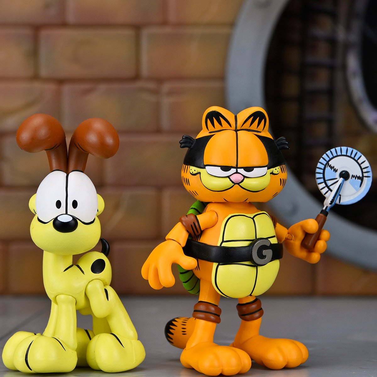 BUY NOW - TMNT (ARCHIE COMICS) X GARFIELD ULTIMATE GARFELLO &amp; ODIE - 7&quot; SCALE ACTION FIGURES | NECAONLINE.COM.AU