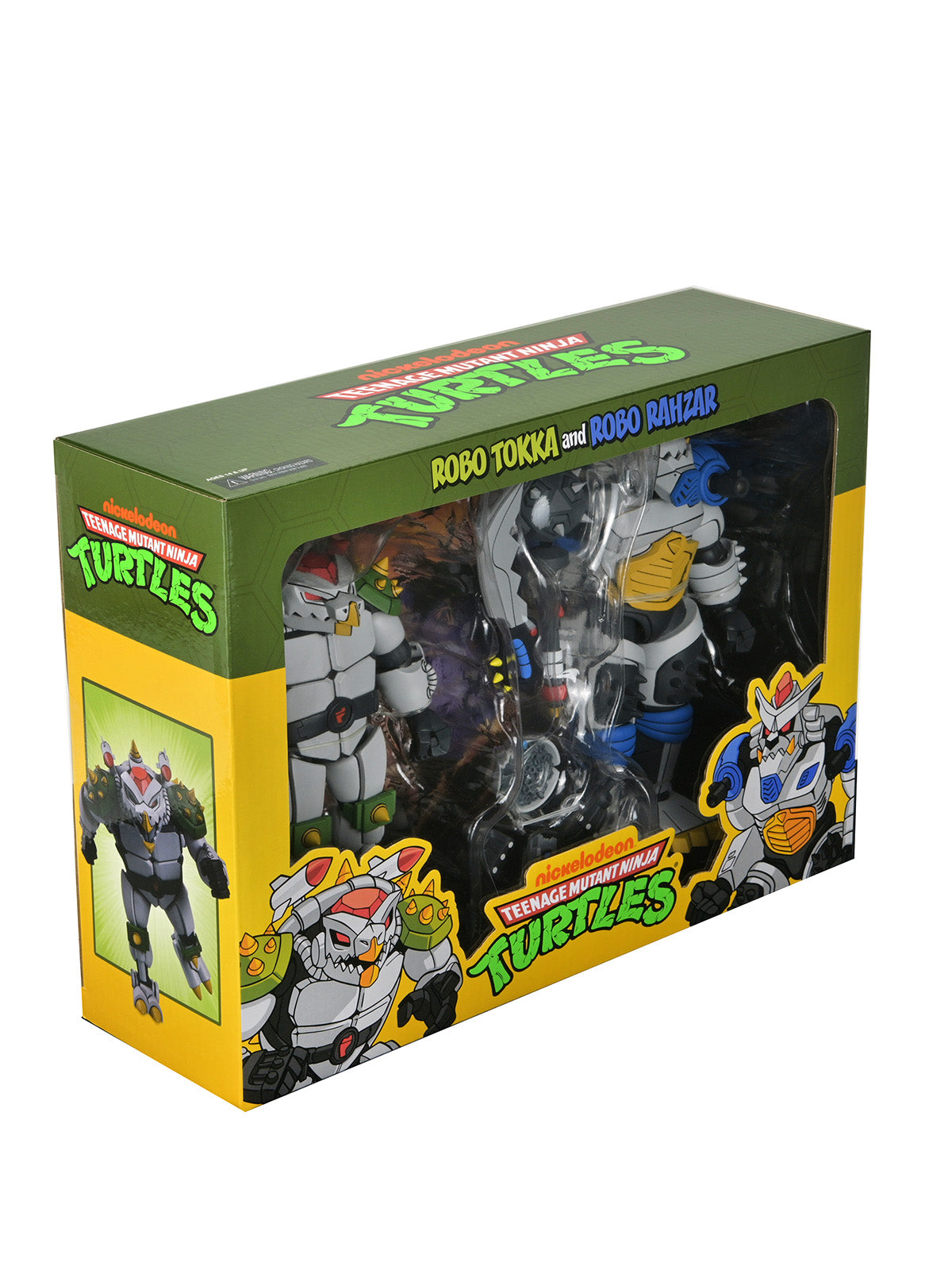 BUY NOW - TMNT (1987 CARTOON) ROBO TOKKA &amp; RAHZAR 2-PACK 7″ SCALE ACTION FIGURES | NECAONLINE.COM.AU