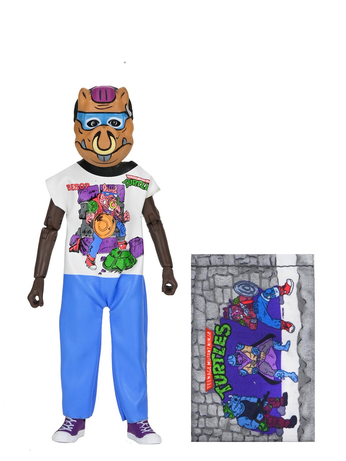 BUY NOW - BEN COOPER X TMNT BEBOP 6″ CLOTHED COSTUME ACTION FIGURE | NECAONLINE.COM.AU