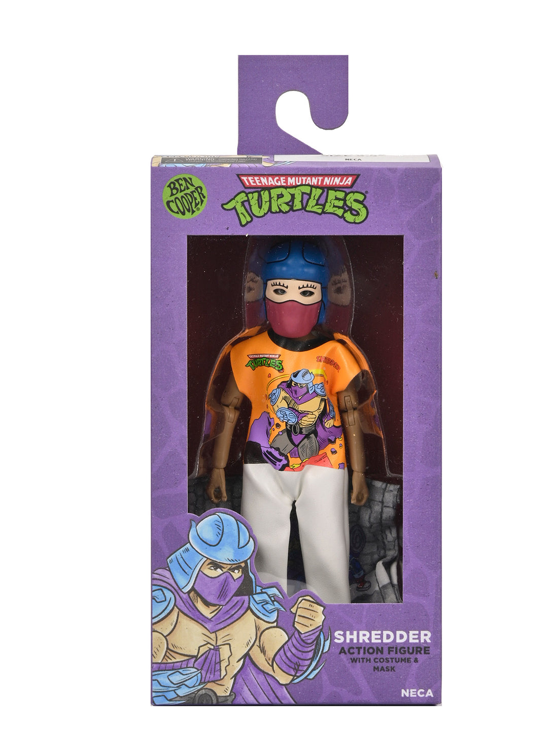 BUY NOW - BEN COOPER X TMNT SHREDDER 6″ CLOTHED COSTUME ACTION FIGURE | NECAONLINE.COM.AU