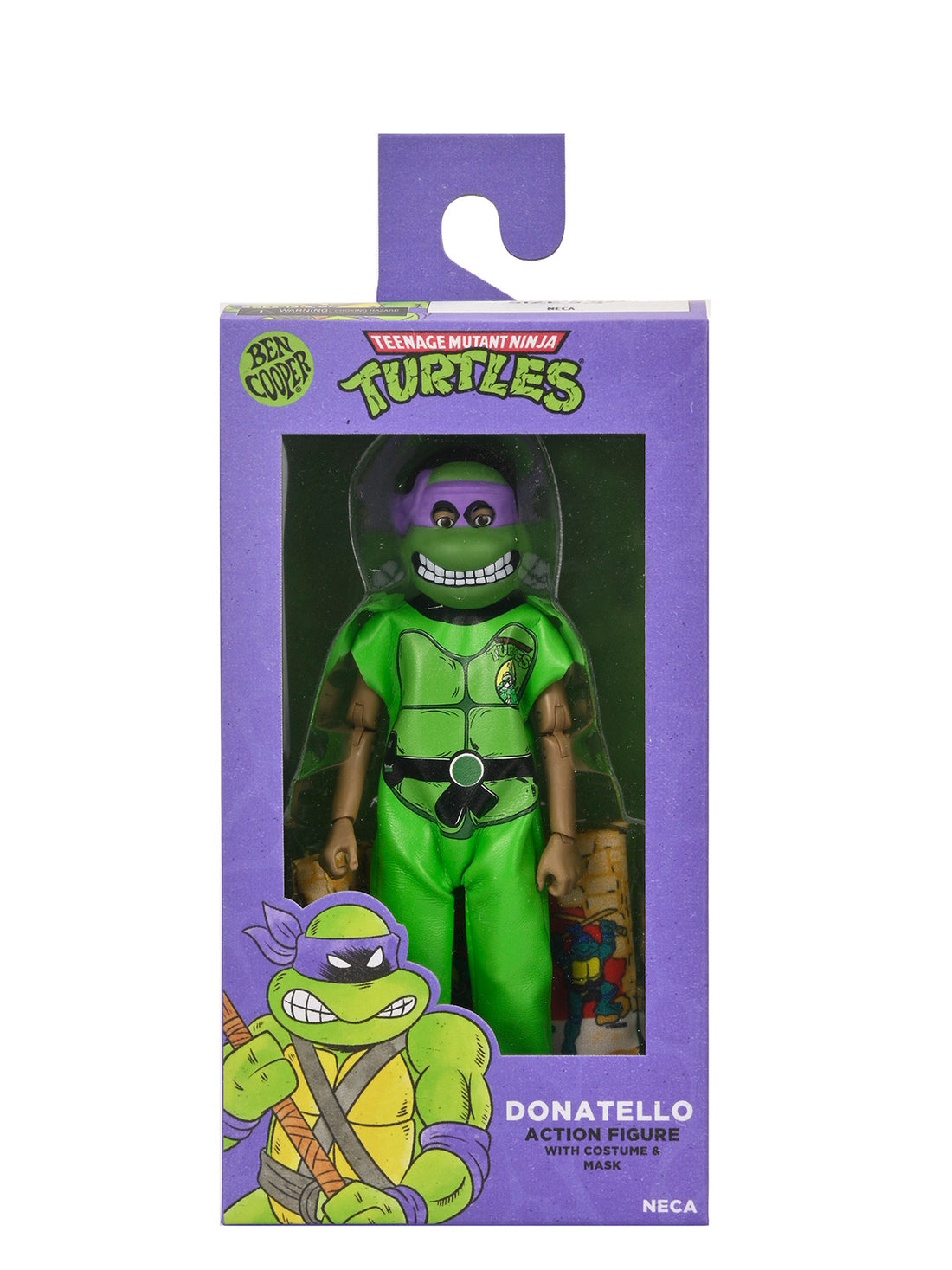 BUY NOW - BEN COOPER X TMNT DONATELLO 6″ CLOTHED COSTUME ACTION FIGURE | NECAONLINE.COM.AU