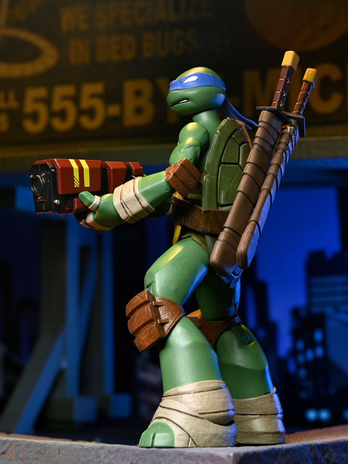 BUY NOW - TMNT (2012 CARTOON) ULTIMATE LEONARDO 7" SCALE ACTION FIGURE | NECAONLINE.COM.AU