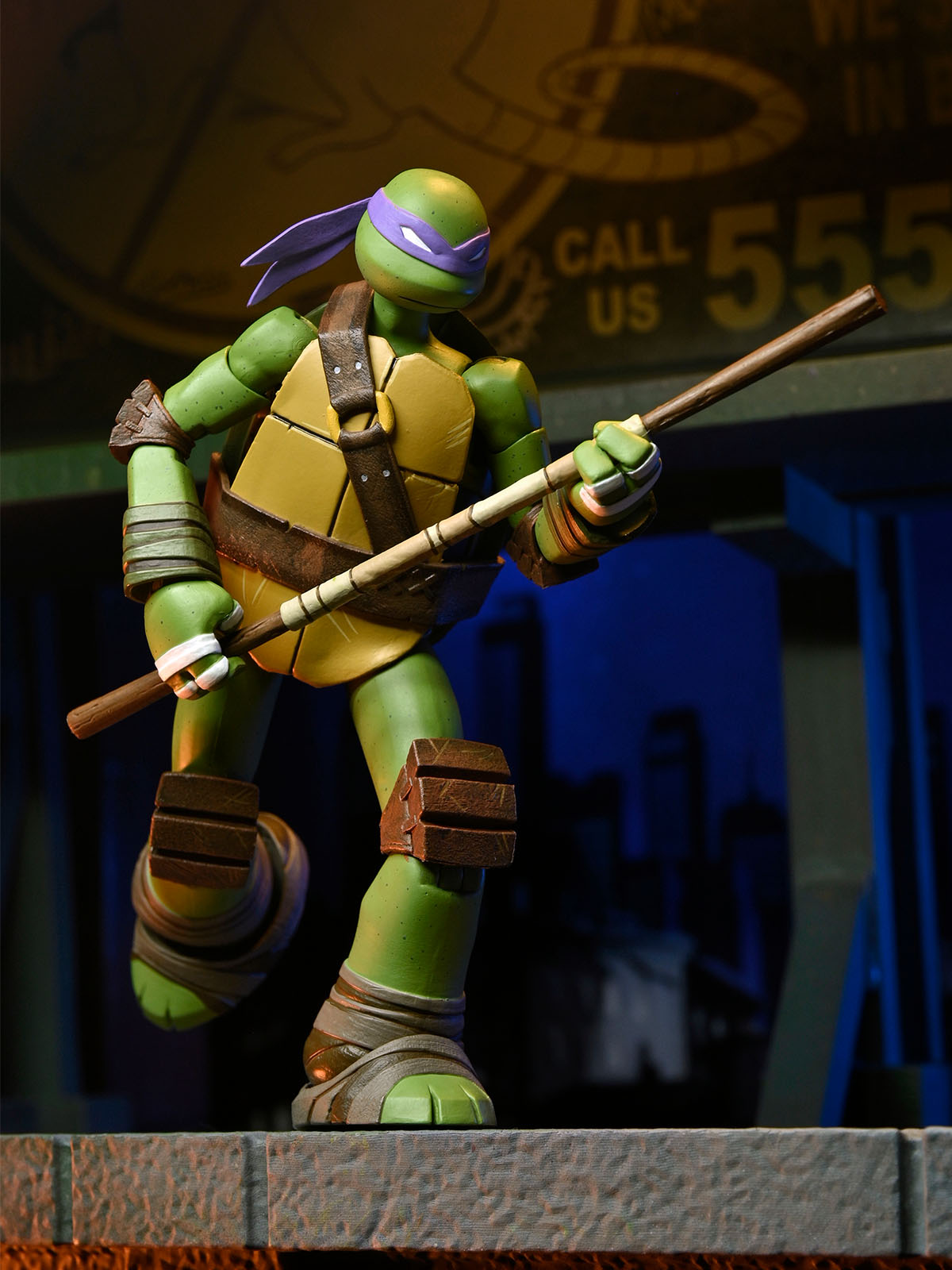 BUY NOW - TMNT (2012 CARTOON) ULTIMATE DONATELLO 7" SCALE ACTION FIGURE | NECAONLINE.COM.AU