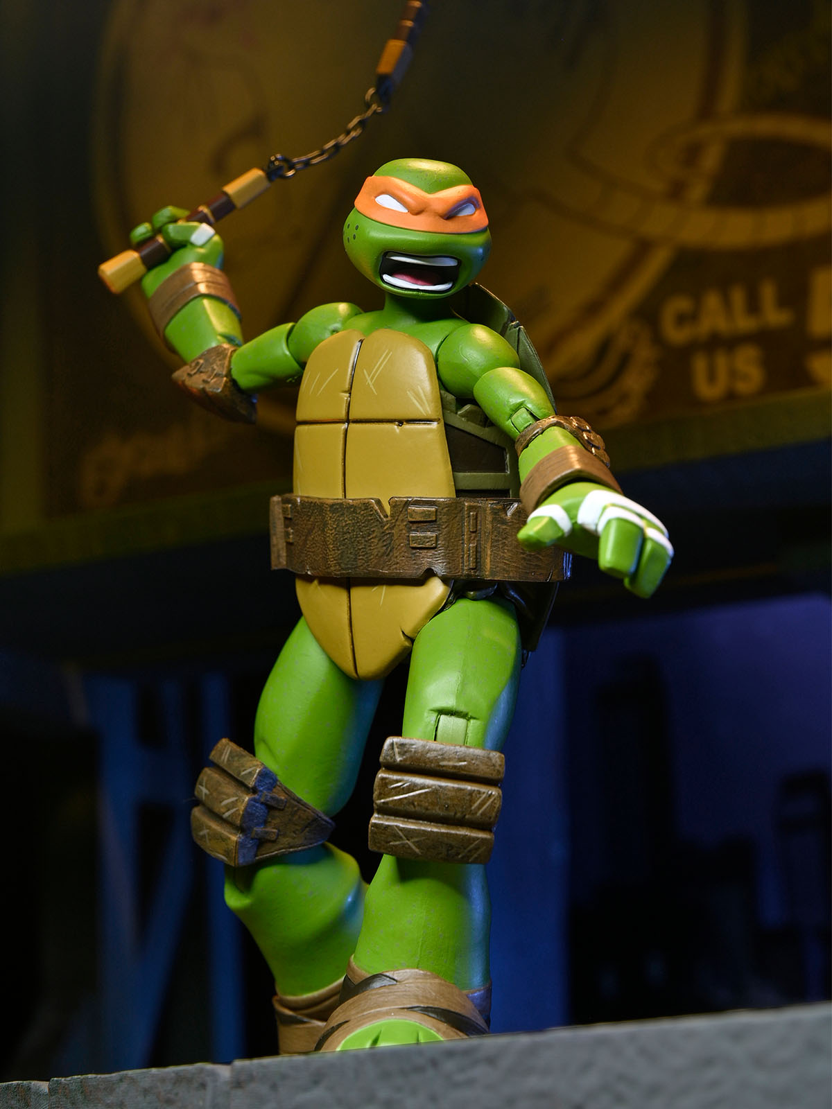 BUY NOW - TMNT (2012 CARTOON) ULTIMATE MICHELANGELO 7" SCALE ACTION FIGURE | NECAONLINE.COM.AU