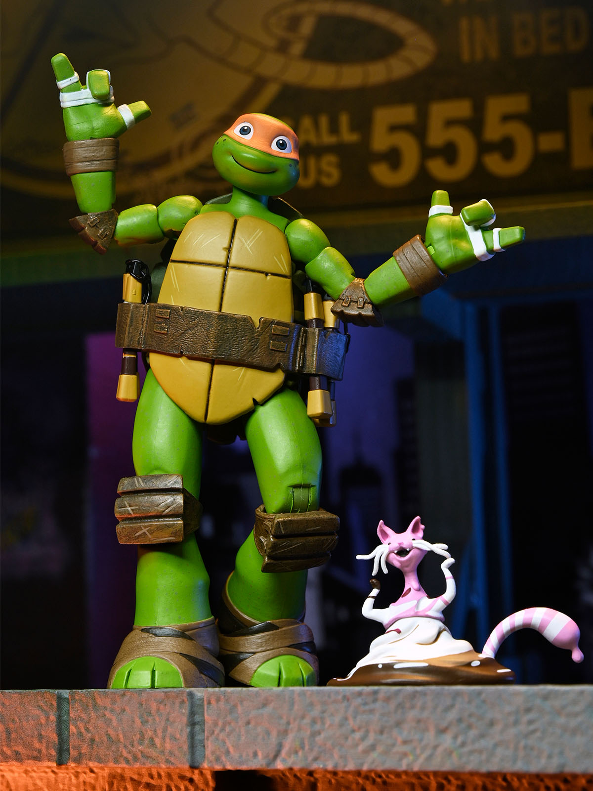 BUY NOW - TMNT (2012 CARTOON) ULTIMATE MICHELANGELO 7" SCALE ACTION FIGURE | NECAONLINE.COM.AU