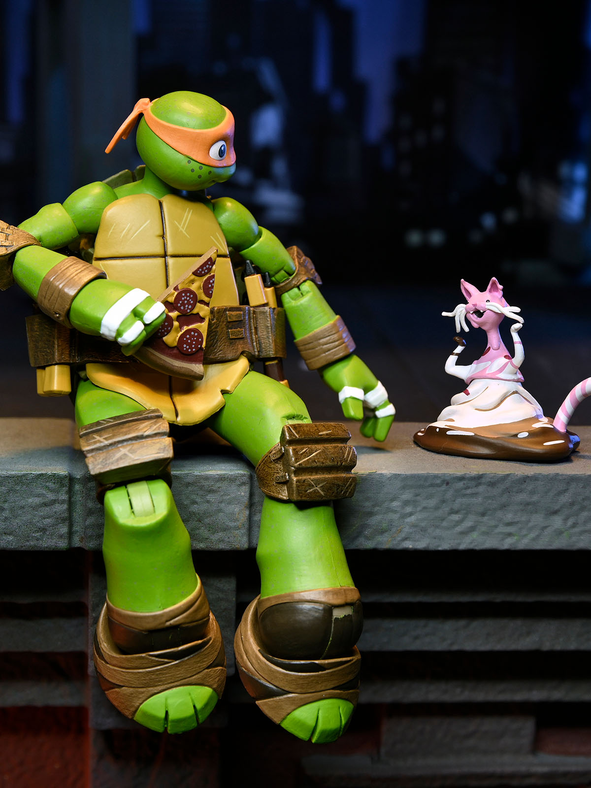 BUY NOW - TMNT (2012 CARTOON) ULTIMATE MICHELANGELO 7" SCALE ACTION FIGURE | NECAONLINE.COM.AU