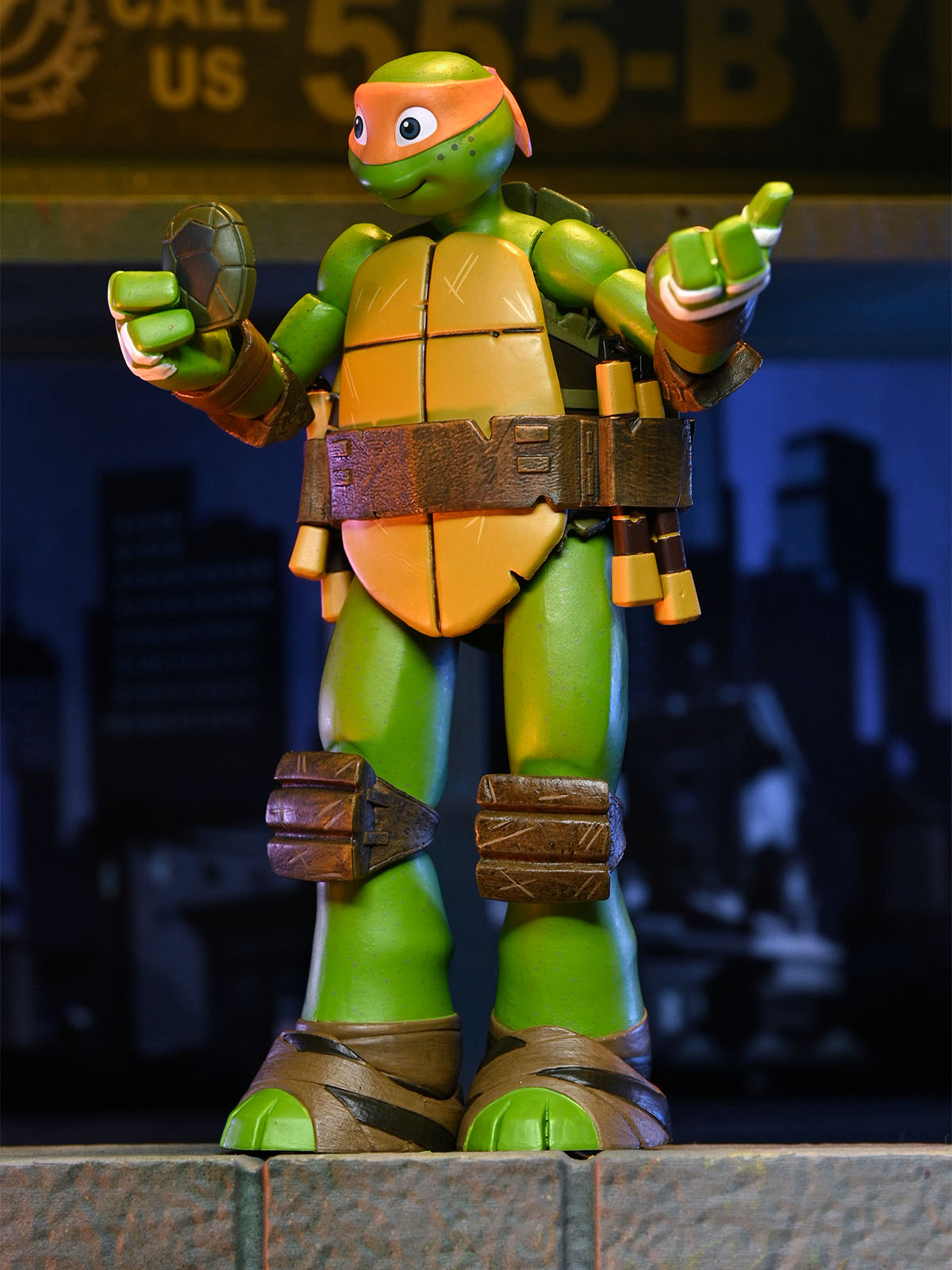 BUY NOW - TMNT (2012 CARTOON) ULTIMATE MICHELANGELO 7" SCALE ACTION FIGURE | NECAONLINE.COM.AU