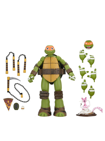 BUY NOW - TMNT (2012 CARTOON) ULTIMATE MICHELANGELO 7" SCALE ACTION FIGURE | NECAONLINE.COM.AU