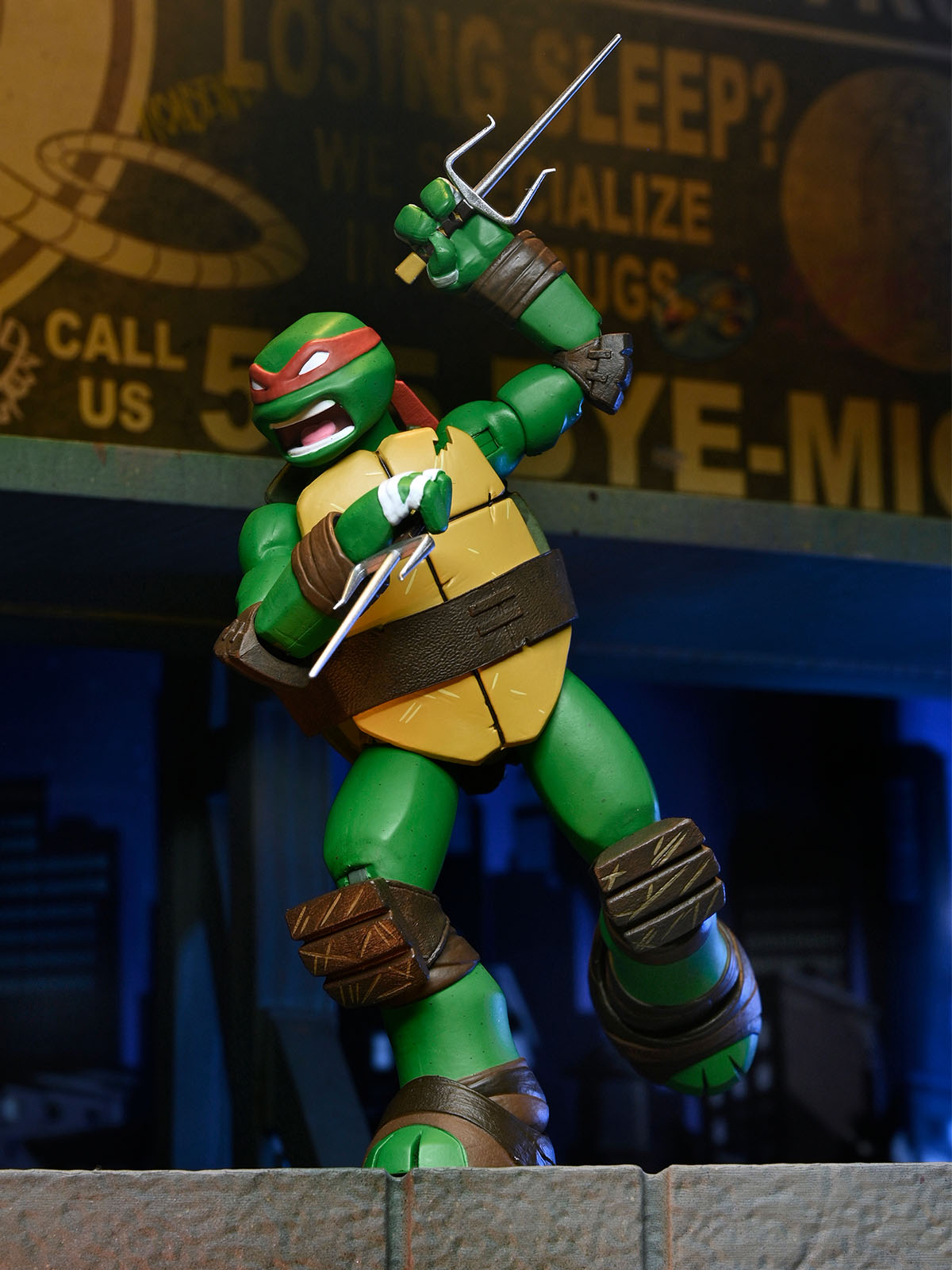 BUY NOW - TMNT (2012 CARTOON) ULTIMATE RAPHAEL 7" SCALE ACTION FIGURE | NECAONLINE.COM.AU
