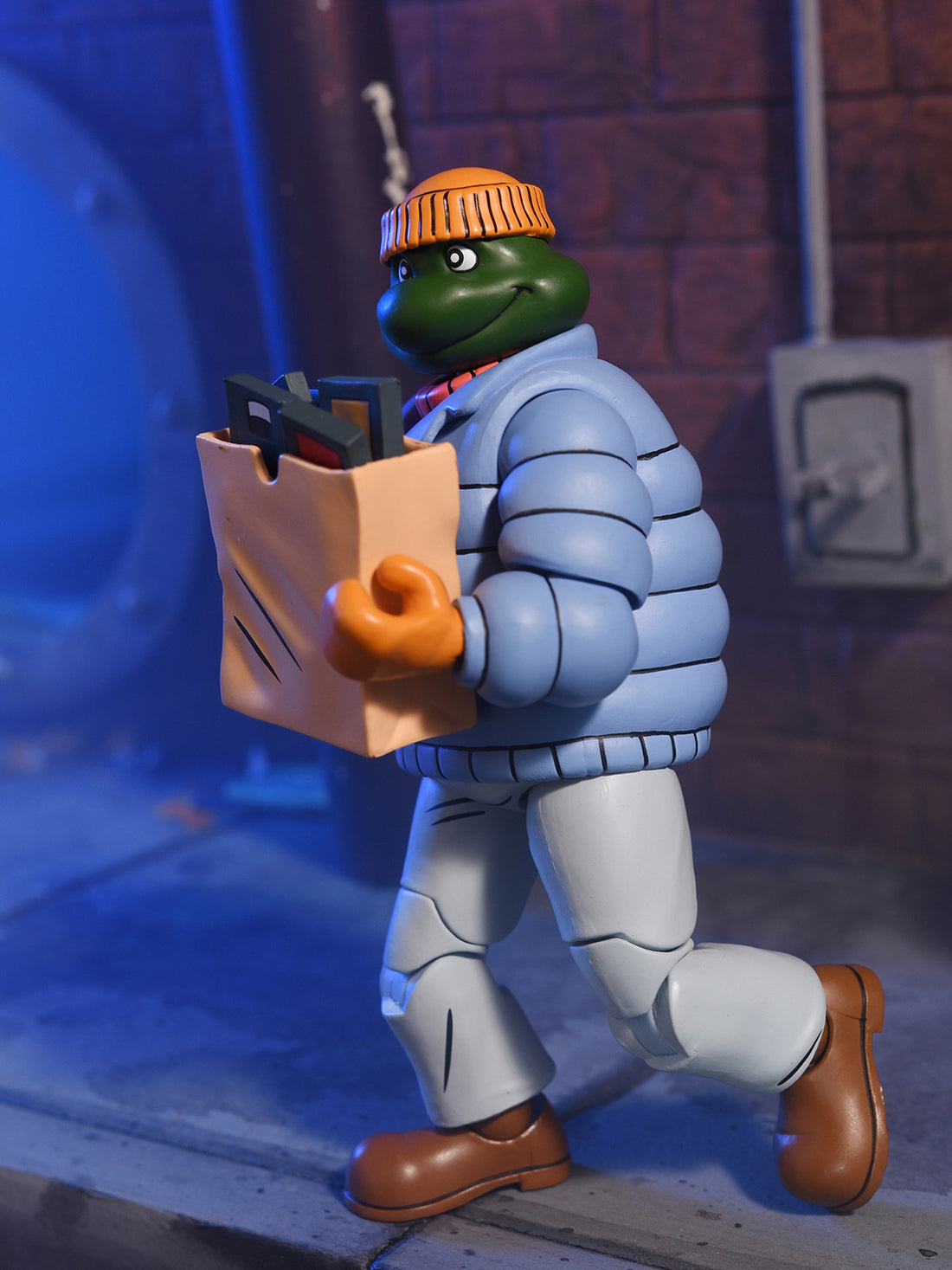 BUY NOW - TMNT (1987 CARTOON) INCOGNITO MICHELANGELO – 7″ SCALE ACTION FIGURE | NECAONLINE.COM.AU