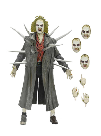 BUY NOW | BEETLEJUICE (1988) - TRENCHCOAT WITH SPIKES INFERNO ROOM DELUXE SET - 7&quot; SCALE ACTION FIGURE | NECAONLINE AU 