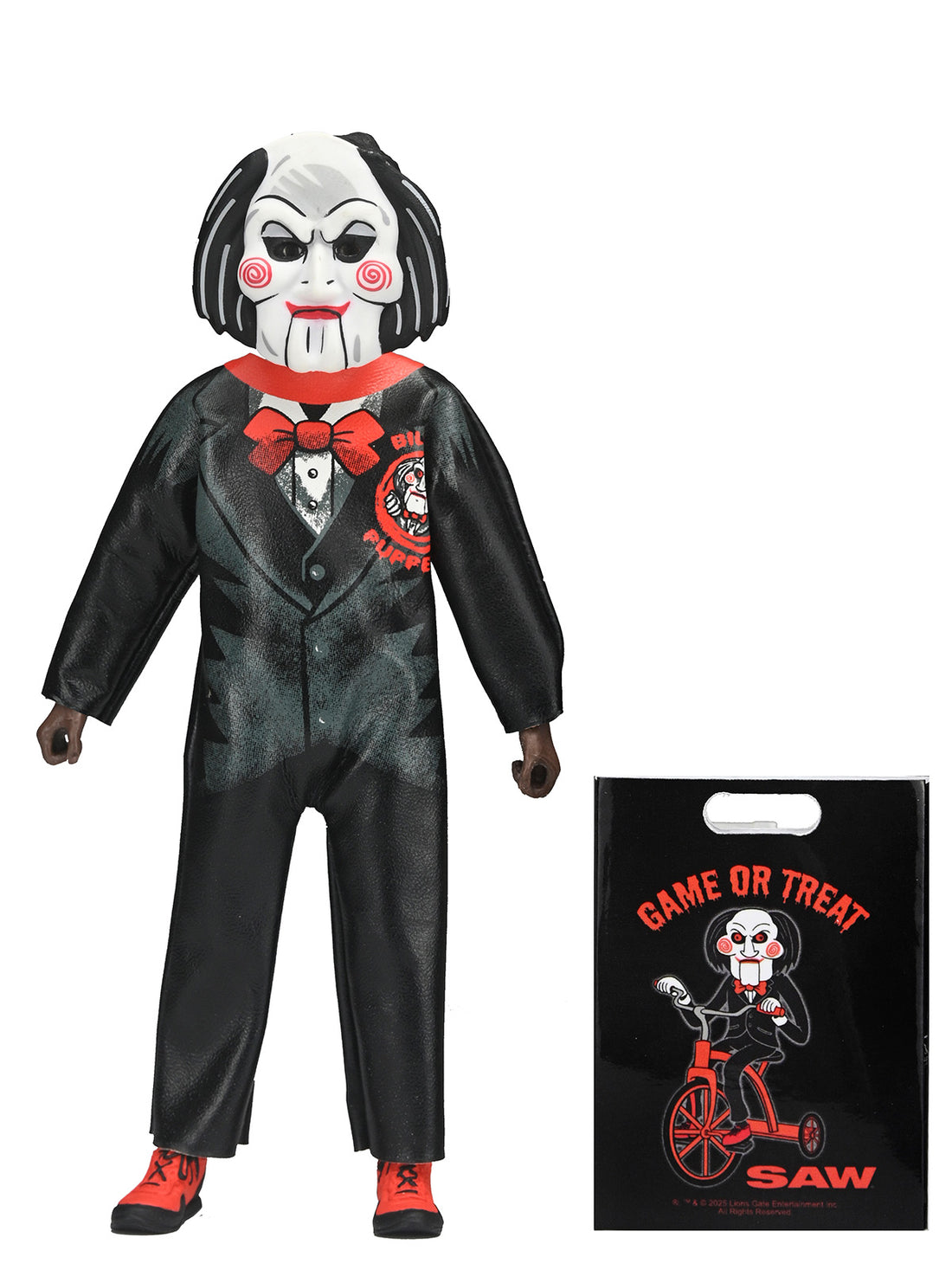 BUY NOW -BEN COOPER SAW X BEN COOPER 6″ CLOTHED FIGURE – BILLY THE PUPPET | NECAONLINE.COM.AU