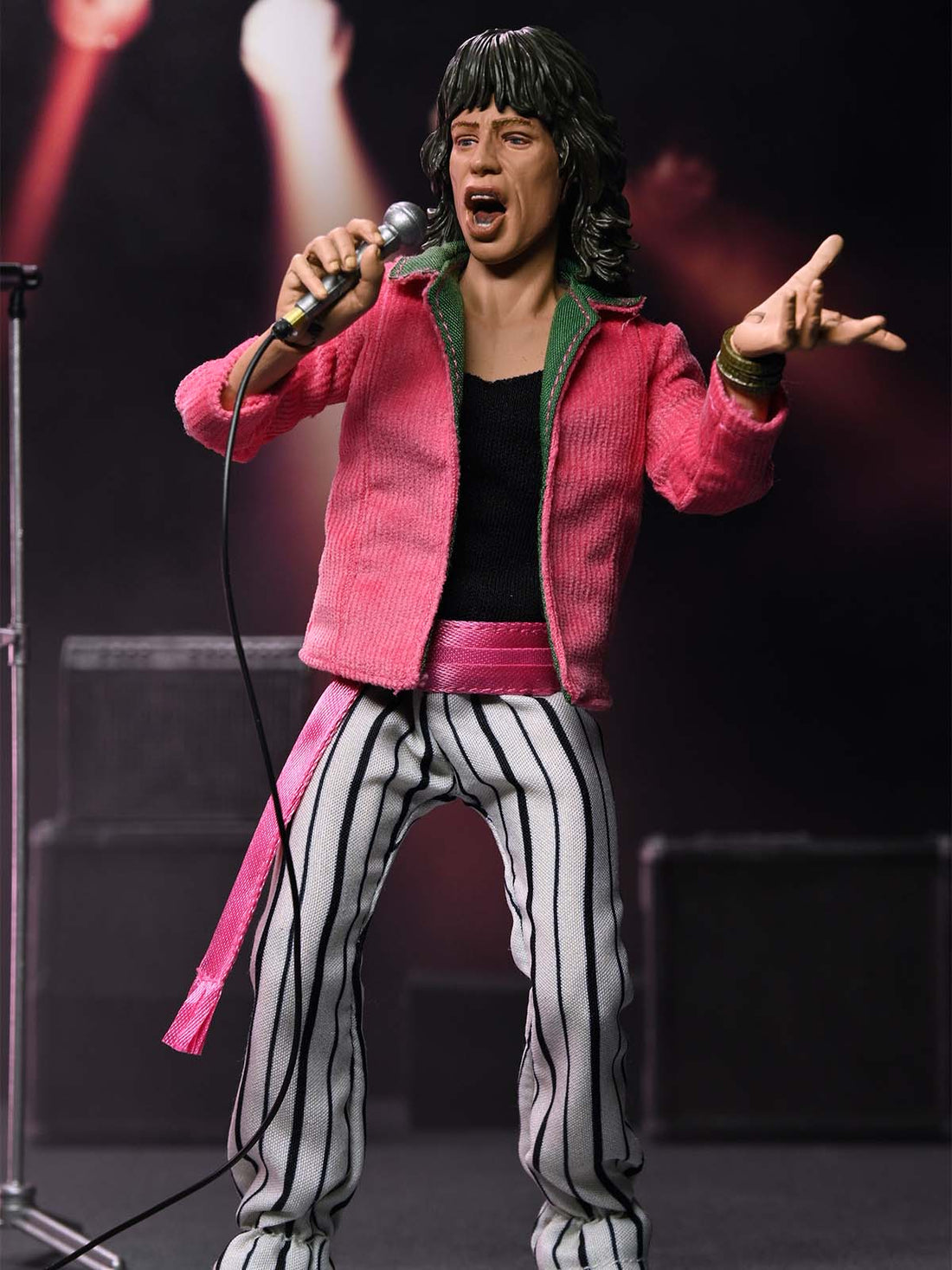 BUY NOW - THE ROLLING STONES – MICK JAGGER (1975) 8″ CLOTHED ACTION FIGURE | NECAONLINE.COM.AU