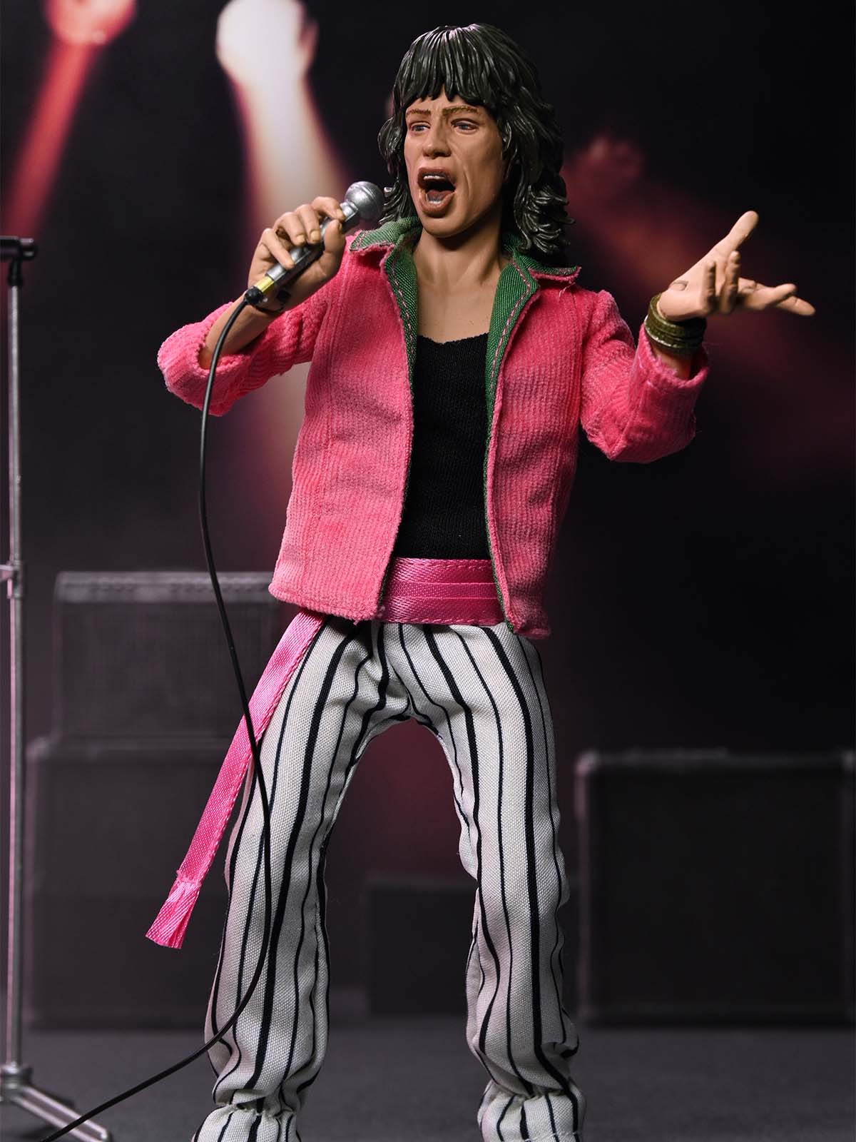 BUY NOW - THE ROLLING STONES – MICK JAGGER (1975) 8″ CLOTHED ACTION FIGURE | NECAONLINE.COM.AU