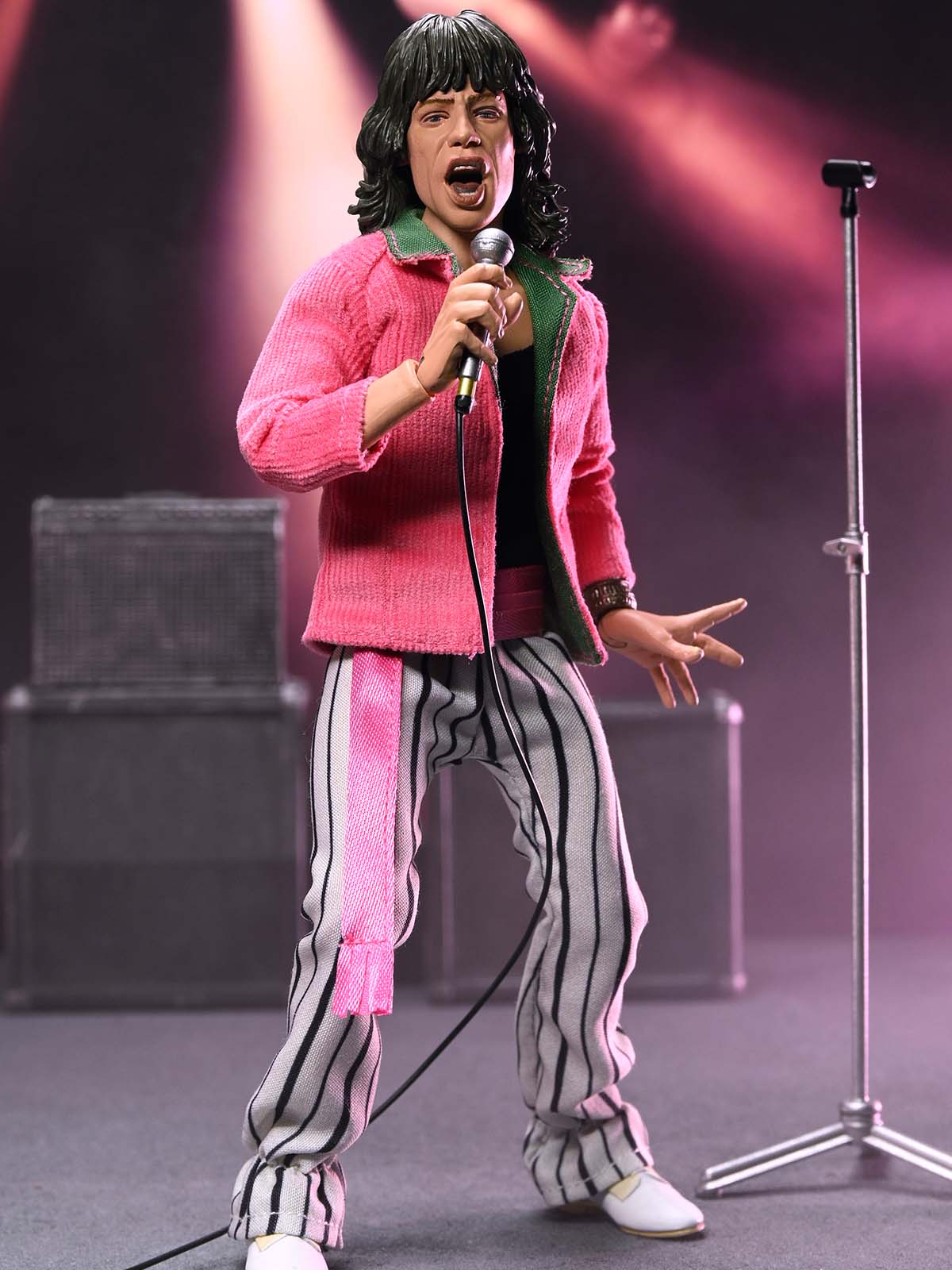 BUY NOW - THE ROLLING STONES – MICK JAGGER (1975) 8″ CLOTHED ACTION FIGURE | NECAONLINE.COM.AU