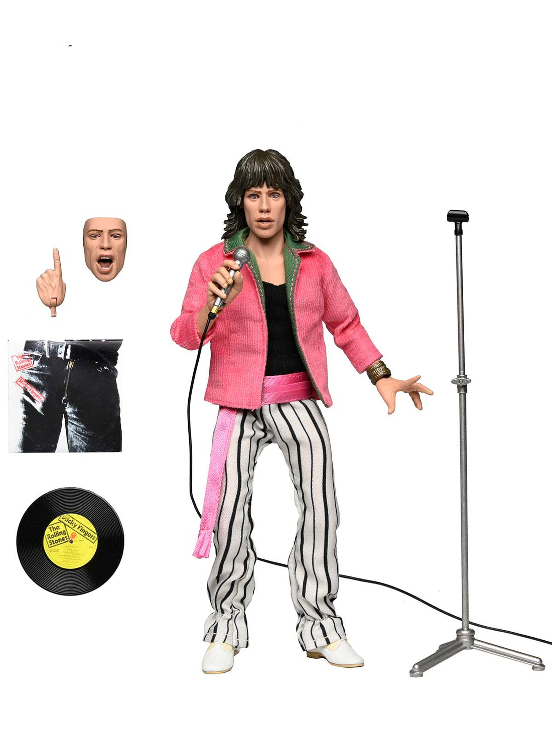 BUY NOW - THE ROLLING STONES – MICK JAGGER (1975) 8″ CLOTHED ACTION FIGURE | NECAONLINE.COM.AU