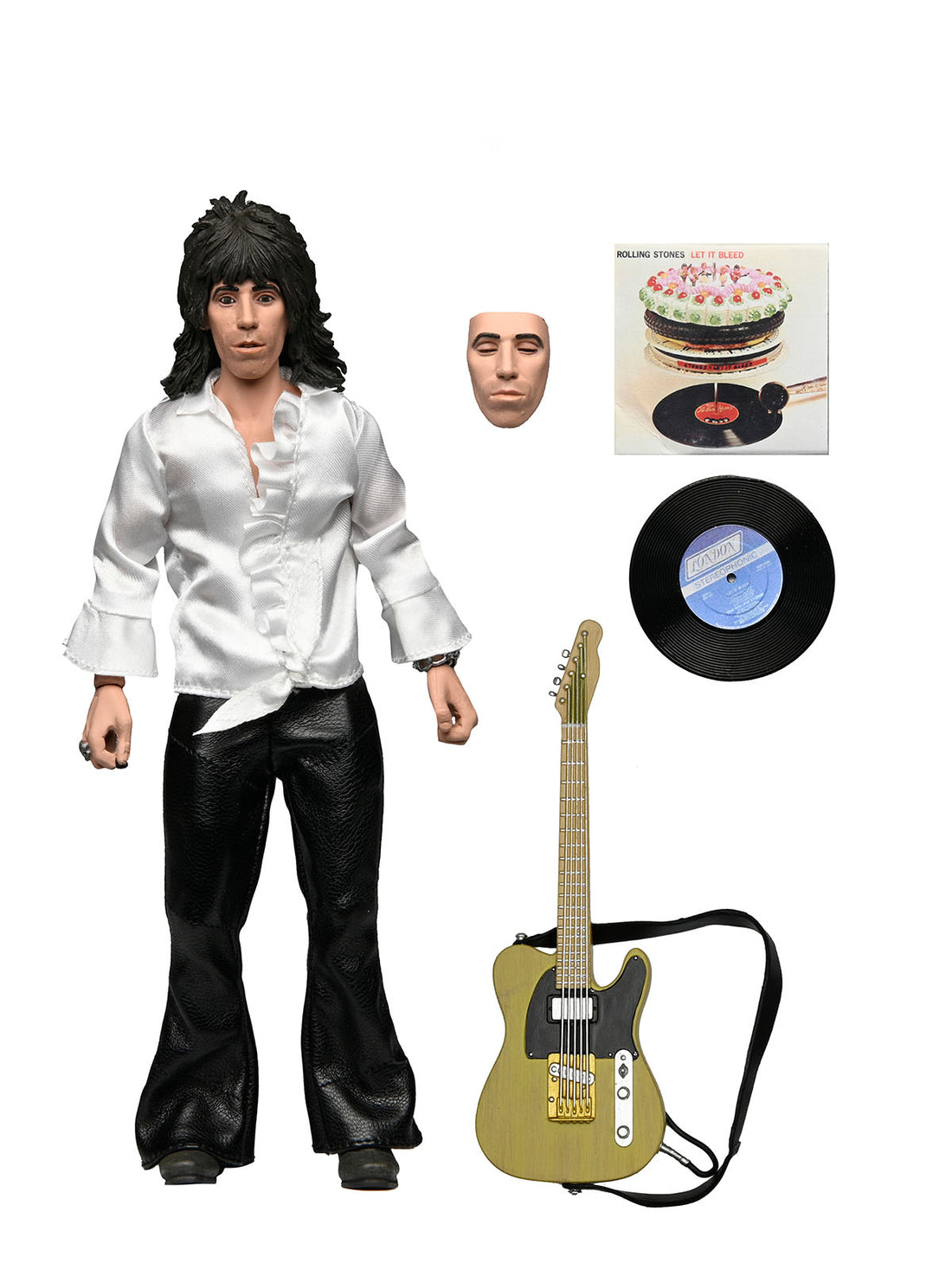 BUY NOW - THE ROLLING STONES – KEITH RICHARDS (1975) 8″ CLOTHED ACTION FIGURE | NECAONLINE.COM.AU