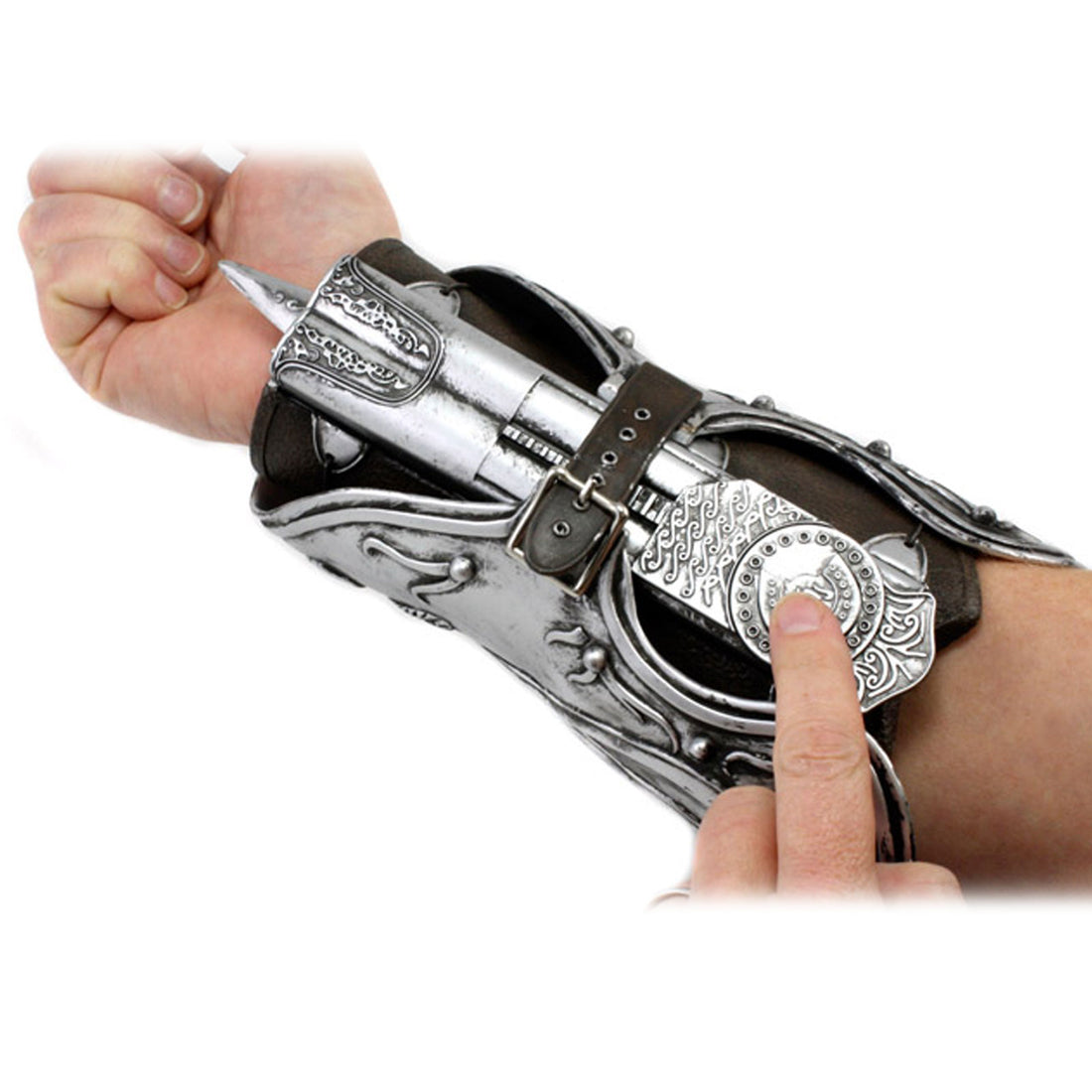 BUY NOW - ASSASSIN’S CREED 2 – THE HIDDEN BLADE OF EZIO AUDITORE – ROLE-PLAY GAUNTLET REPLICA | NECAONLINE.COM.AU